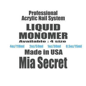 Mia Secret kit in use during salon acrylic application, reliable working time and finish