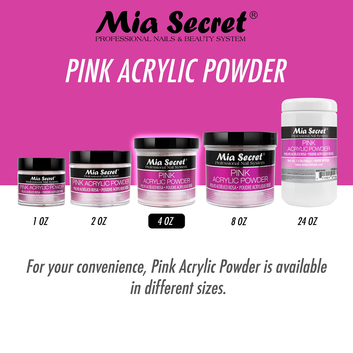 Mia Secret powder texture close-up highlighting smooth, fine consistency