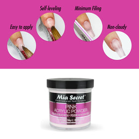 Mia Secret label and 4 oz weight displaying accurate packaging information