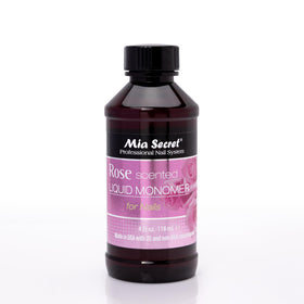 Mia Secret bottle front view showing product and calming rose scent benefit