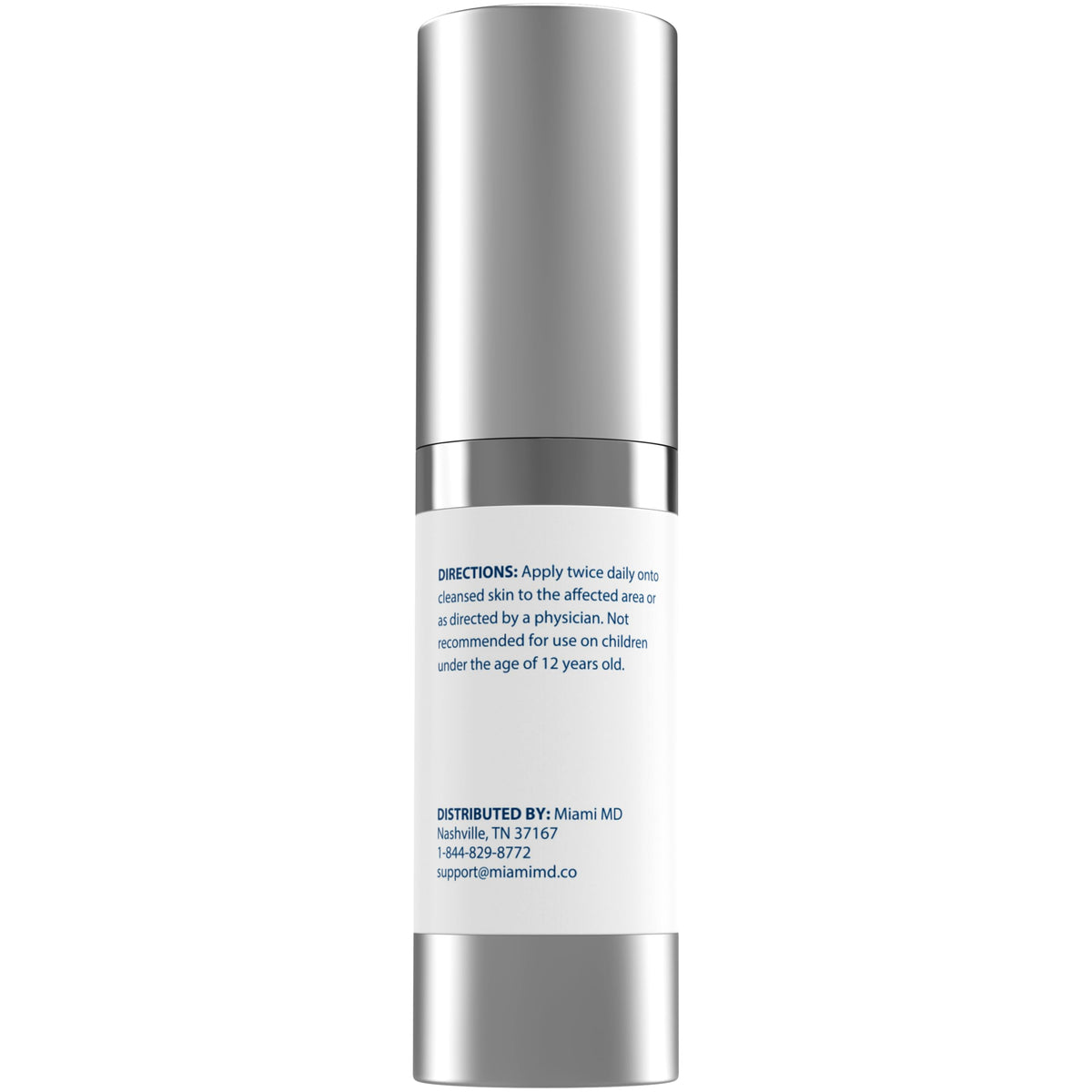 MiamiMD texture close-up drop demonstrating lightweight absorbent serum benefit