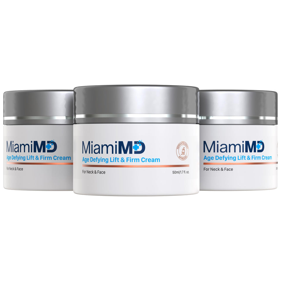 MiamiMD front jar packaging showing product identity and benefit
