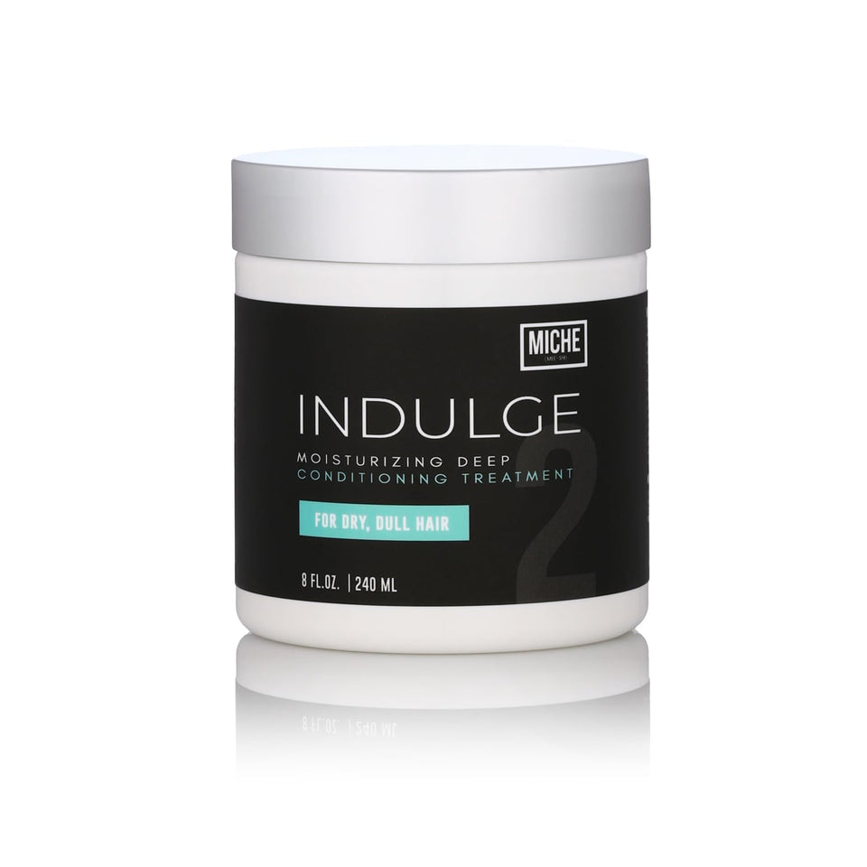 Miche Beauty front jar showing product packaging and clarity benefit