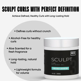 Miche Beauty applied on wet hair during styling for defined curls benefit