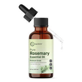 DIY soap and candle materials with Micro Ingredients rosemary oil, showcasing craft-friendly use
