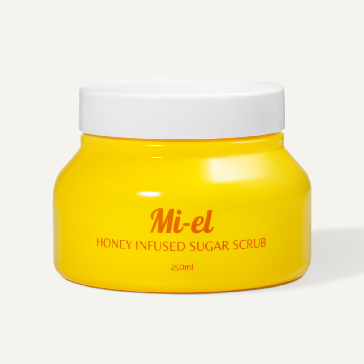Miel front jar showing product label and 8.5 oz size for display