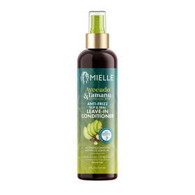 Mielle Organics bottle front packaging shows brand and clean design benefit