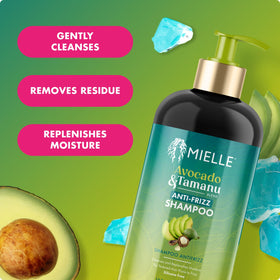 Mielle Organics avocado and tamanu oil texture closeup conveying nourishment