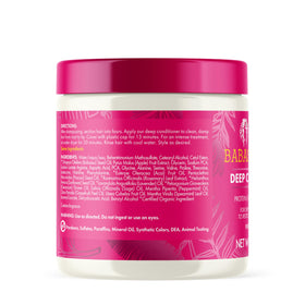 Mielle Organics jar on bathroom shelf in lifestyle scene, suggesting routine and daily care benefits