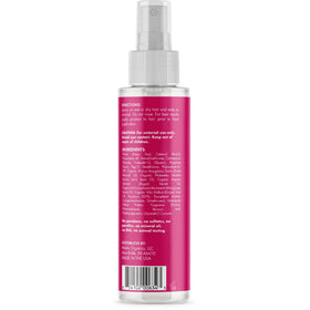 Mielle Organics fine mist spray close-up that protects hair from heat