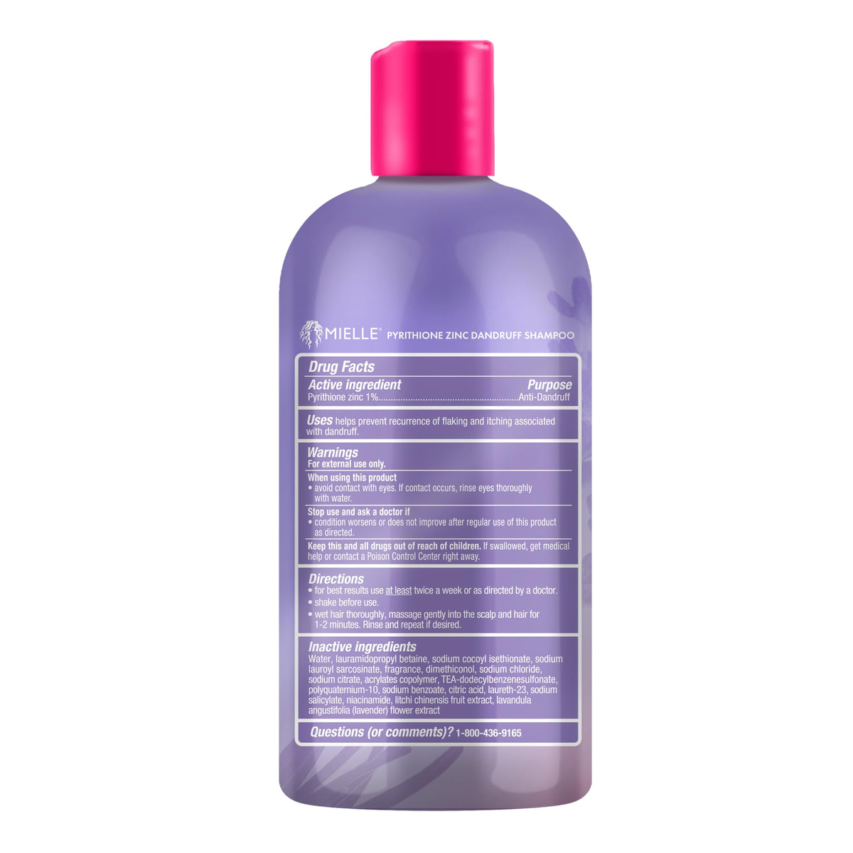 Mielle Organics after-wash hair showing soft, manageable strands benefit