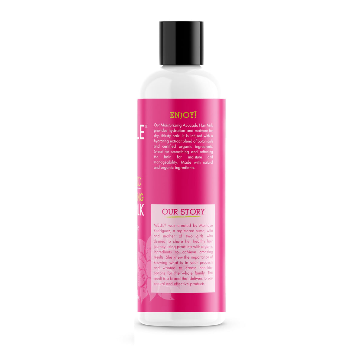 Mielle Organics on a bathroom shelf suggesting daily use and routine integration