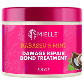 Mielle Organics front bottle shot showing product and clear labeling for brand trust