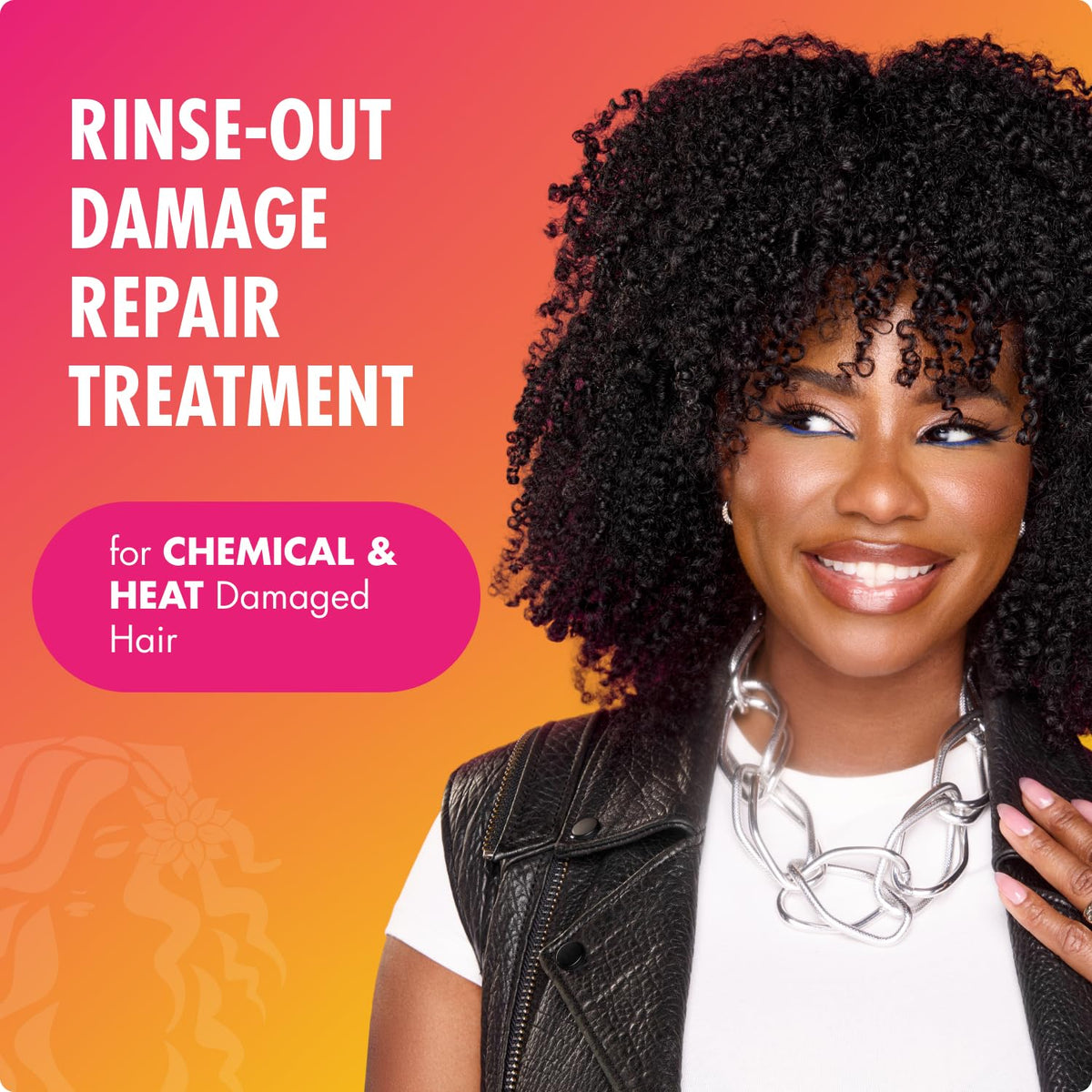 Mielle Organics creamy treatment texture close-up highlighting rich, reparative formula
