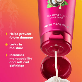 Mielle Organics close-up of babassu and buriti oils highlighting nourishing botanical benefits