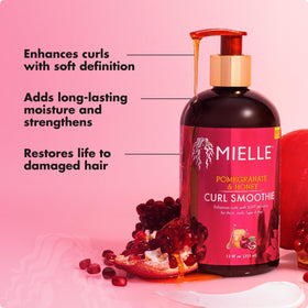 Mielle Organics close-up of smoothie texture for easy application