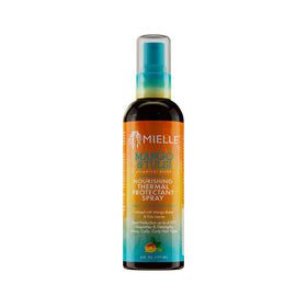 Mielle Organics front packaging showing bottle and label with benefits