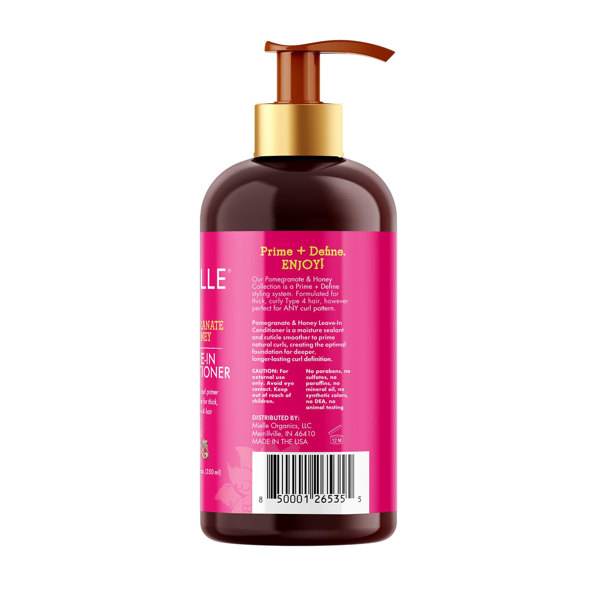 Mielle Organics on bathroom shelf as part of a curl routine