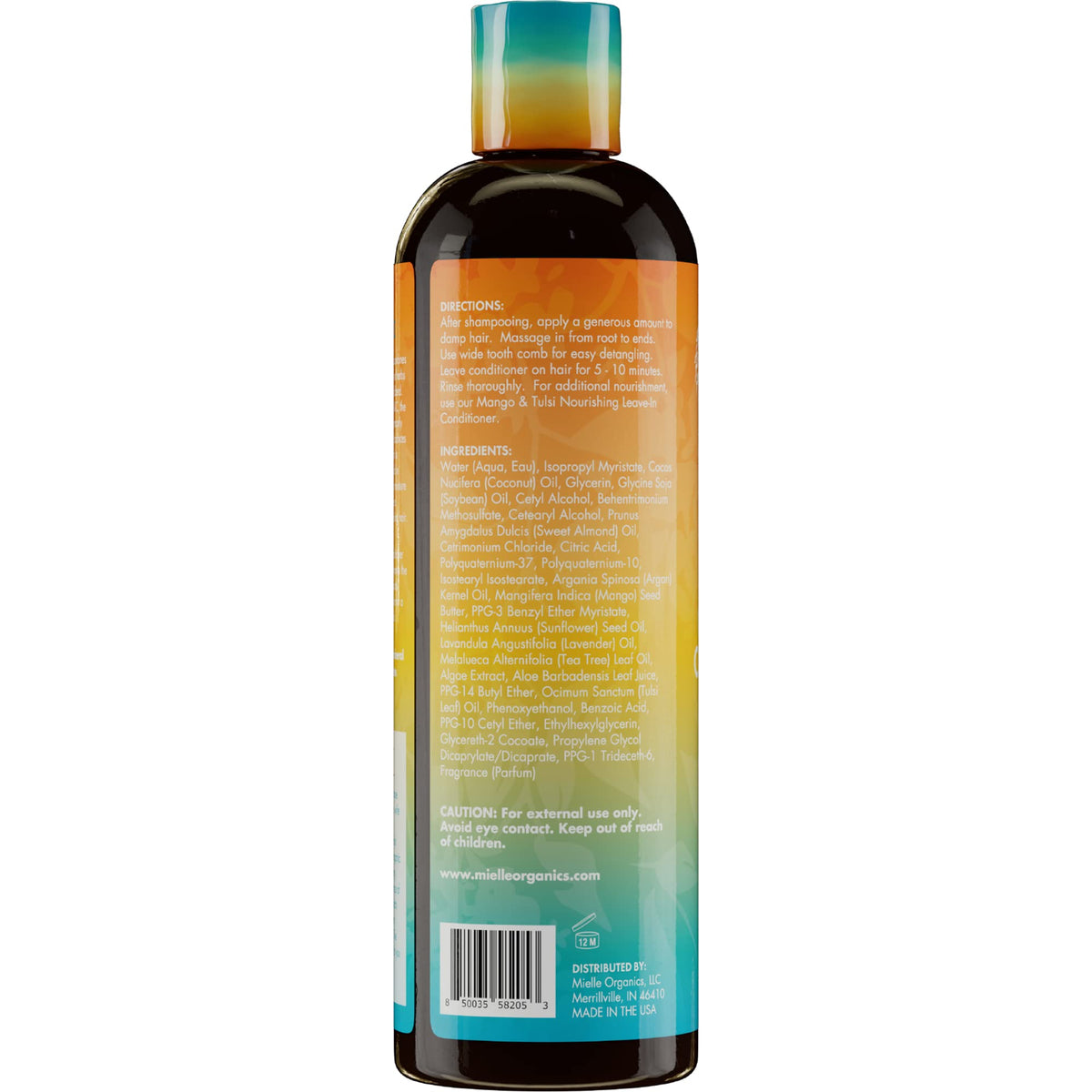 Mielle Organics on bathroom shelf staged for lifestyle use and daily routine benefit