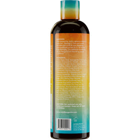 Mielle Organics on bathroom shelf staged for lifestyle use and daily routine benefit