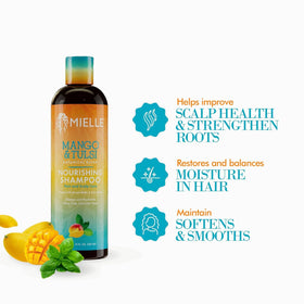 Mielle Organics lather texture demonstrating gentle hydration