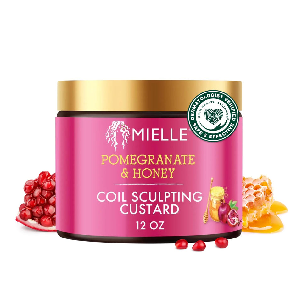 Mielle Organics front packaging showing product and benefits