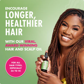 Mielle Organics dropper dispensing oil for precise scalp application and control