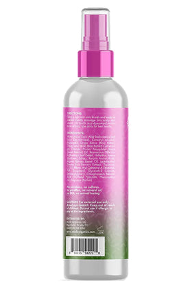 Mielle Organics spray texture close-up highlighting lightweight hydration