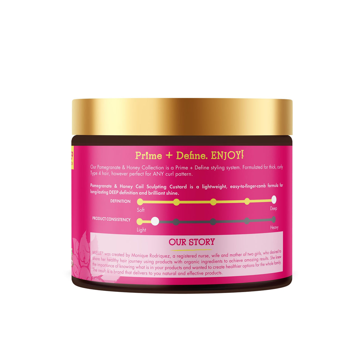 Mielle Organics used while diffusing hair for faster styling