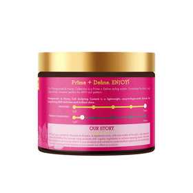 Mielle Organics used while diffusing hair for faster styling