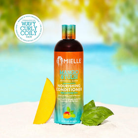 Mielle Organics tulsi leaf extract detail showing natural soothing scalp benefit