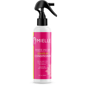 Mielle Organics front bottle showing label and 8 fl oz size benefits detangling