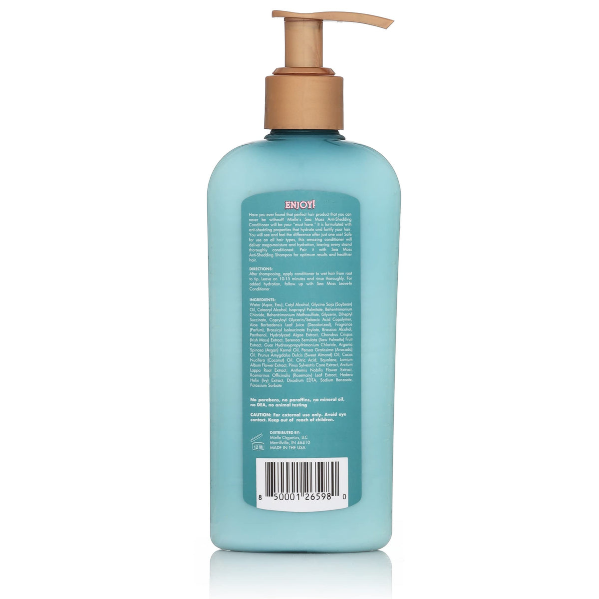 Mielle Organics on bathroom shelf suggesting a luxe, nourishing routine