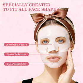 Mifeloy mask with ingredients staged with hyaluronic acid and botanical extracts