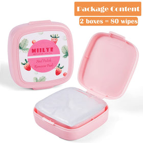 MIILYE wipes inside travel pouch highlighting portability and mess-free use