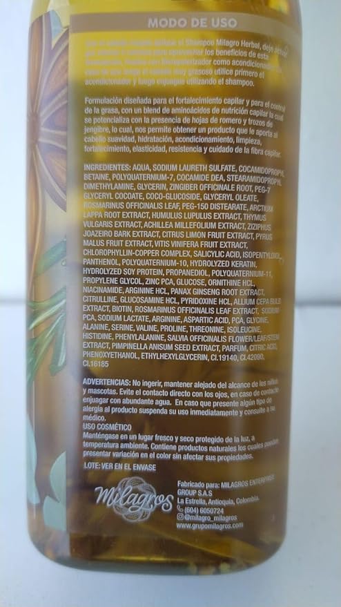 Milagros after-wash shiny hair demonstrating reduced frizz and shine