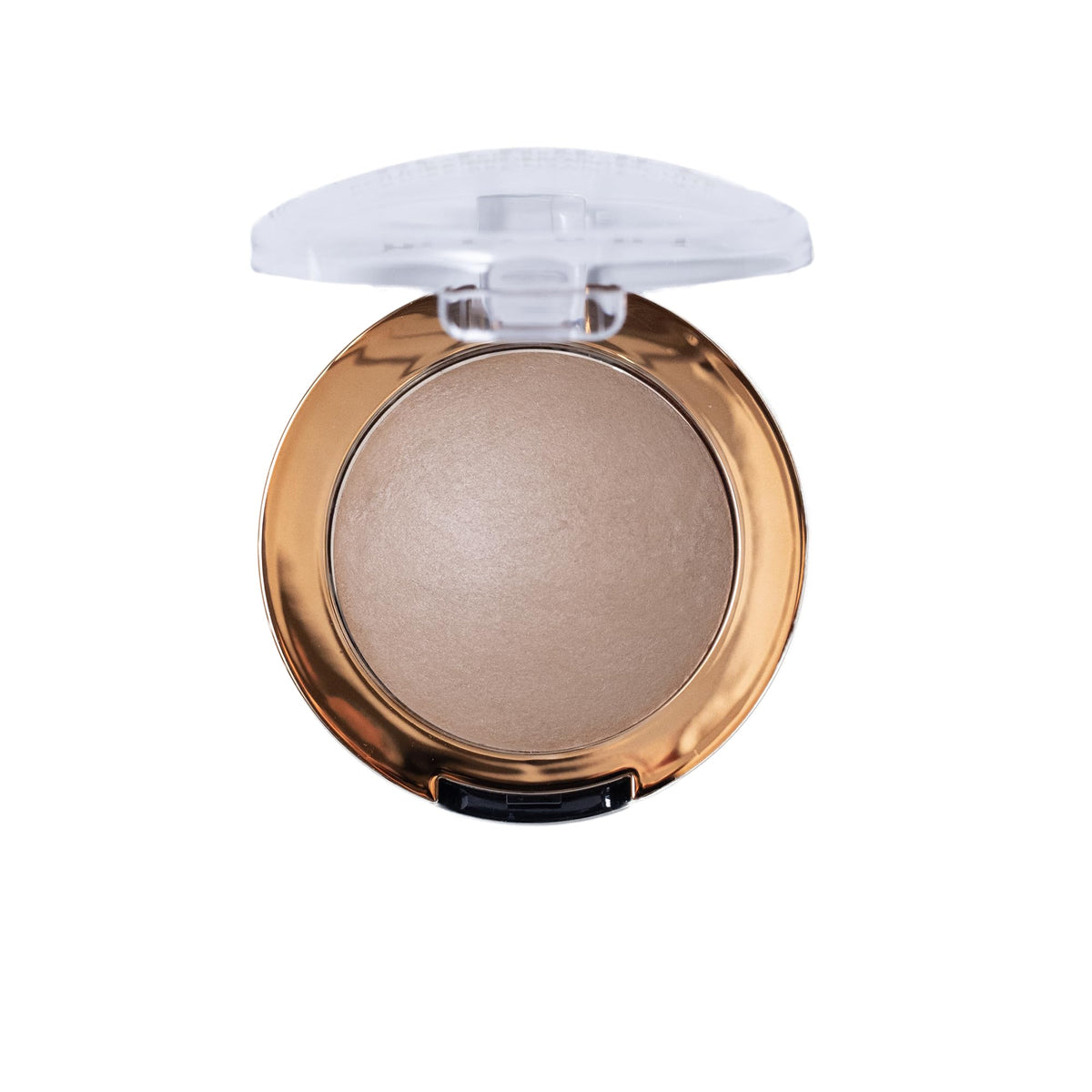 Milani close-up showing baked powder texture for seamless blend on skin