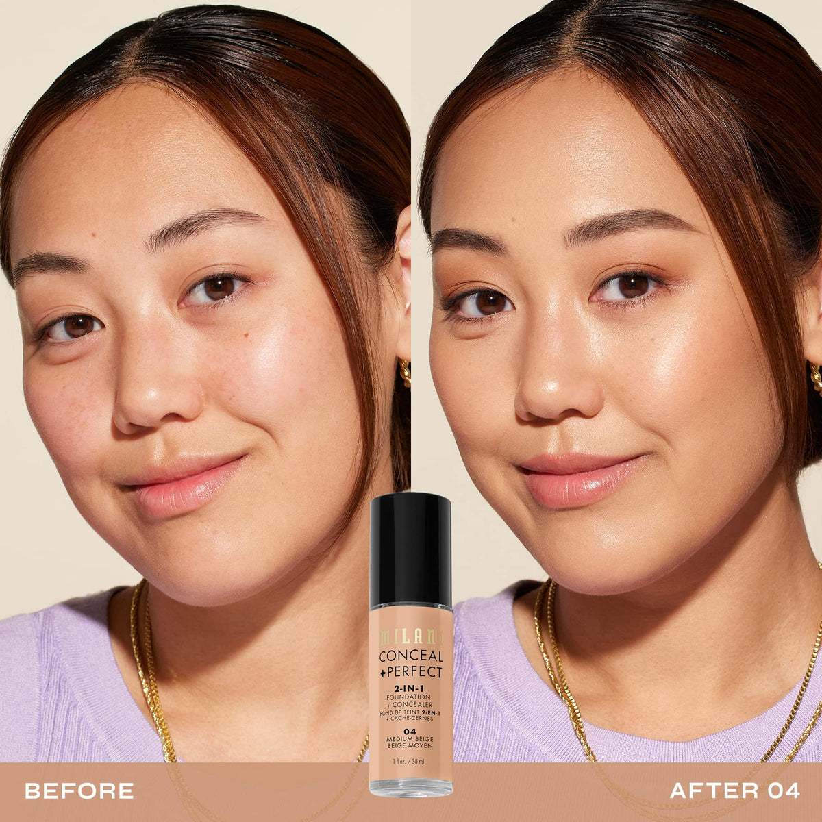 Milani pump applicator close-up highlighting precise dispensing and easy control