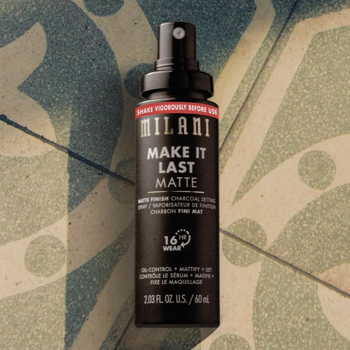 Milani back label with ingredients and directions for informed use