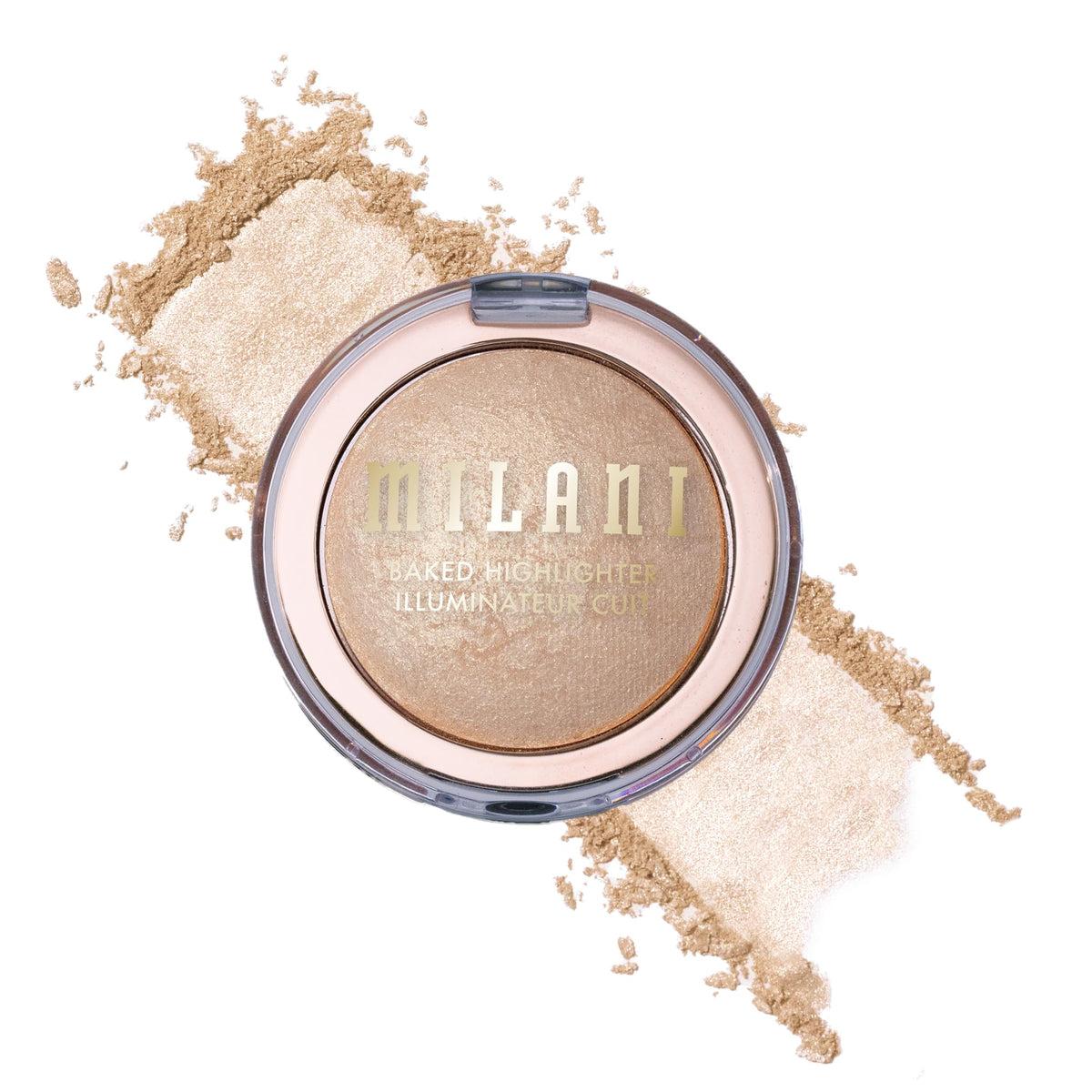 Milani front packaging showing compact and shade for easy identification
