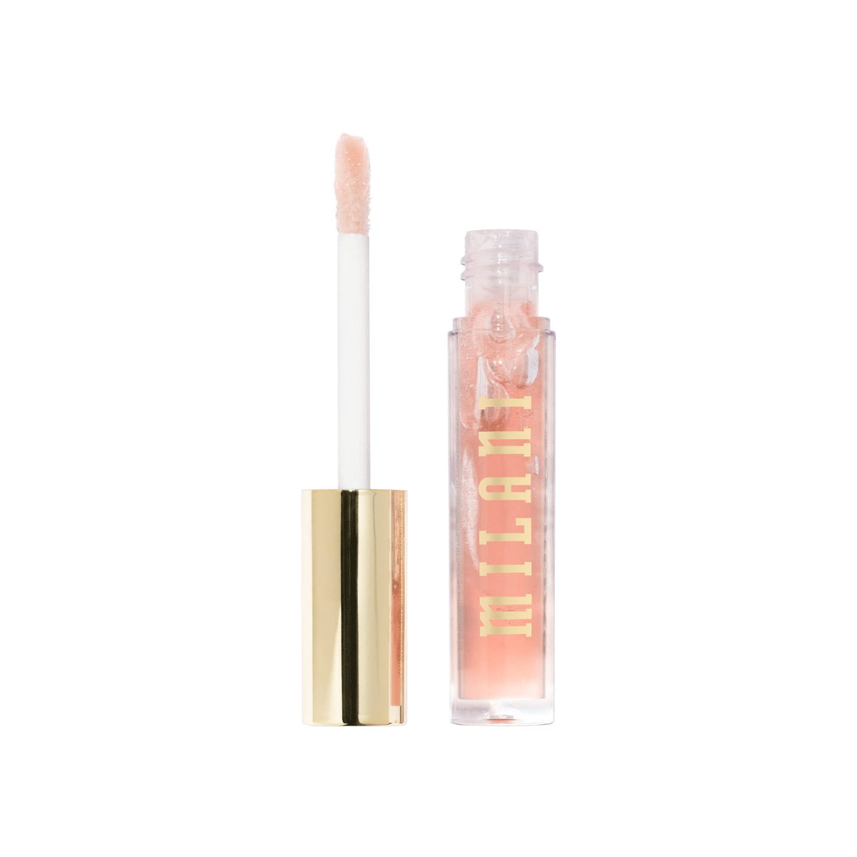 Milani oversized doe-foot applicator demonstrating smooth, even application