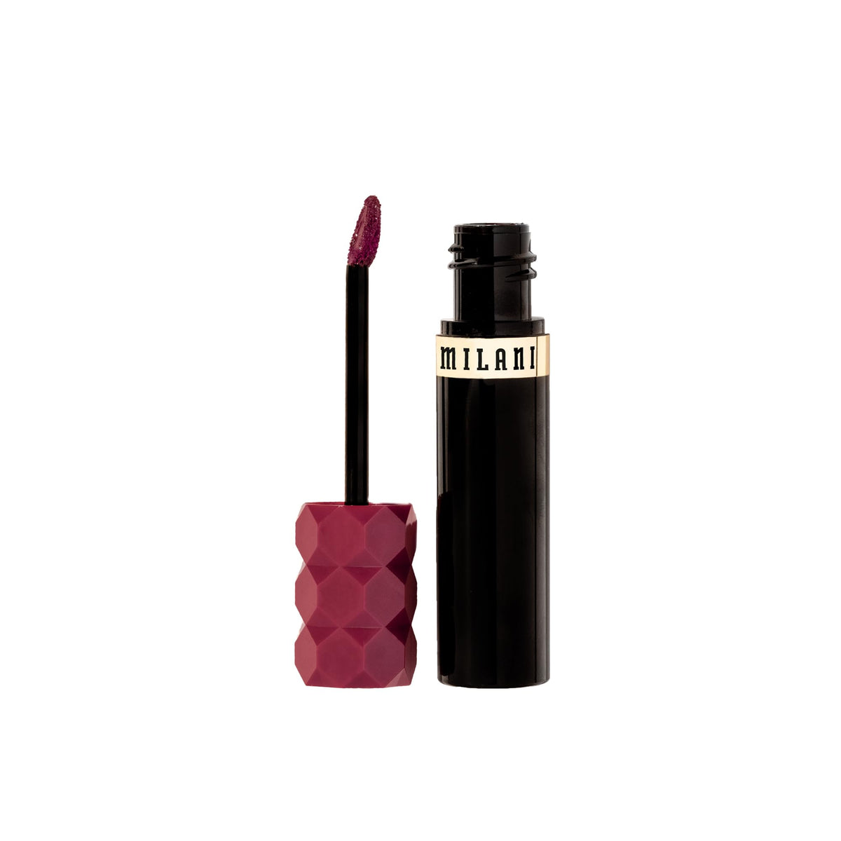 Milani open tube showing label and product finish for quick identification