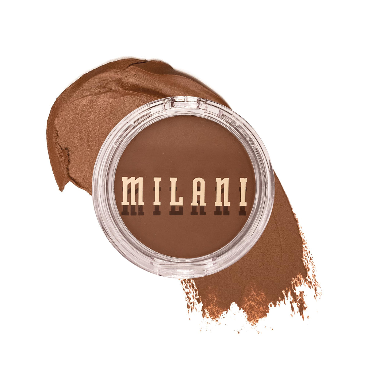 Milani front packaging showing compact design and branding, easy-to-grab bronzer