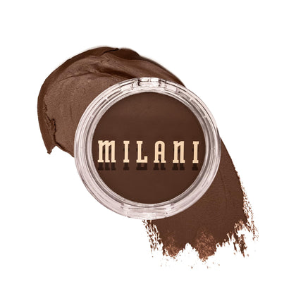 Milani front packaging showing compact and shade name for easy identification