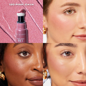 Milani Cheek Kiss cushion applicator detail for precise, mess-free application