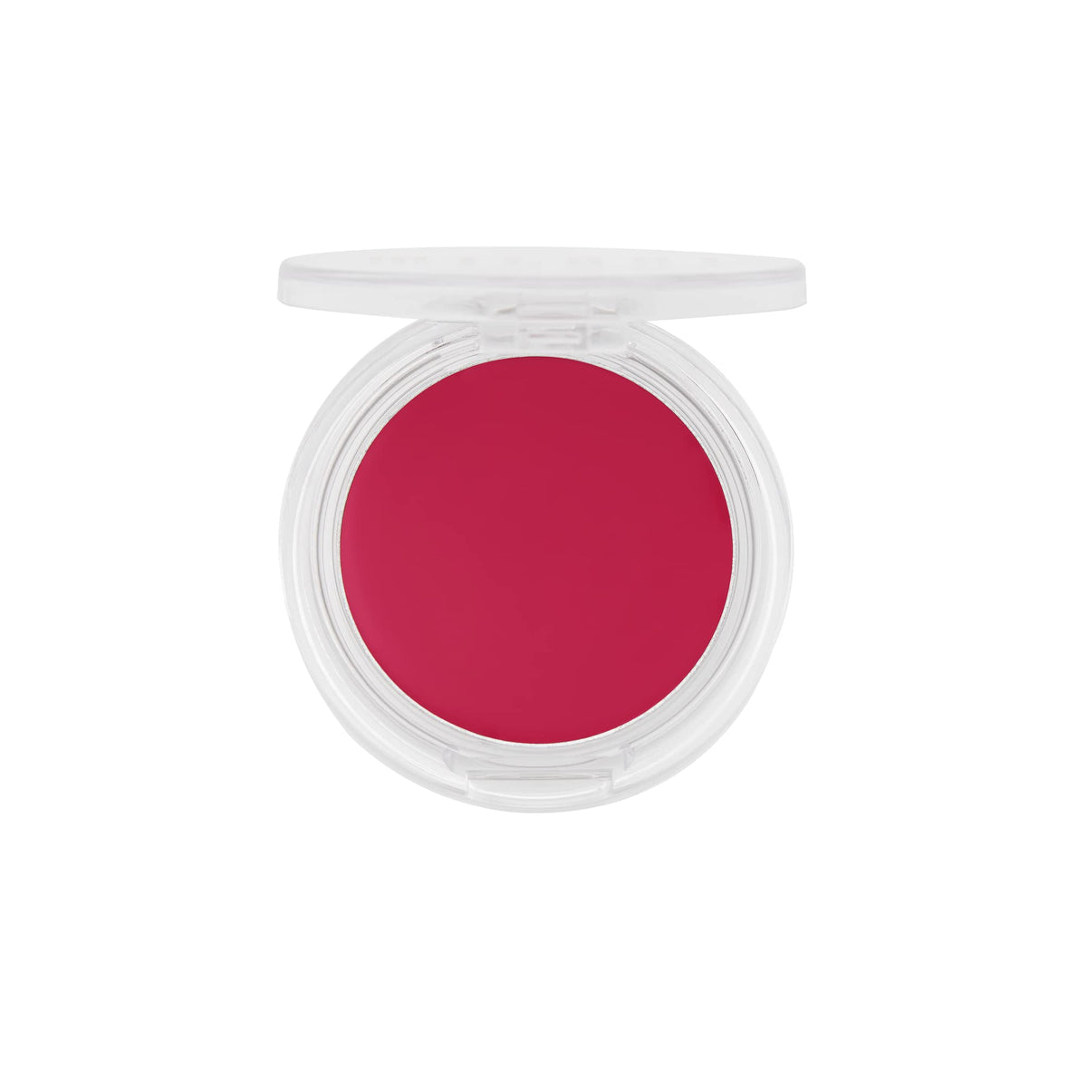 Milani Cheek Kiss open pot showing creamy gel texture for smooth blend