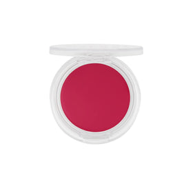 Milani Cheek Kiss open pot showing creamy gel texture for smooth blend