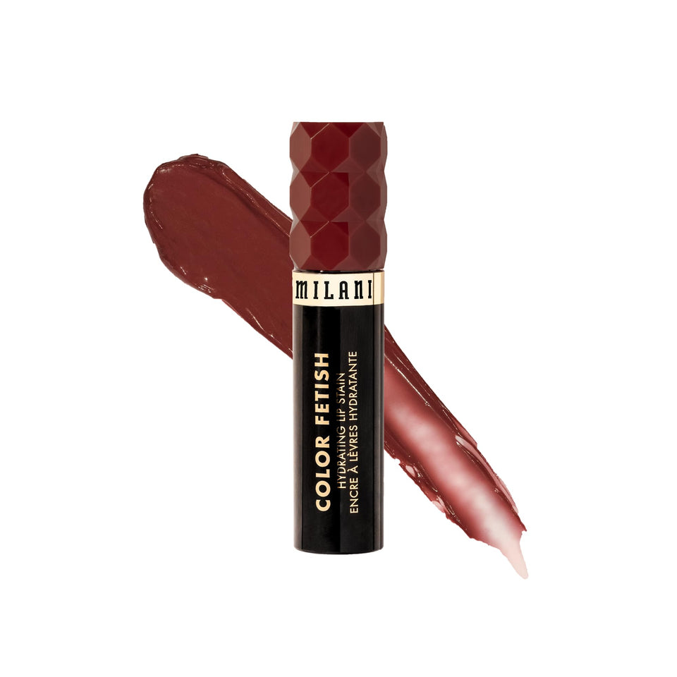 Milani front packaging showing Mauve Mentality shade and sleek tube benefit longwear
