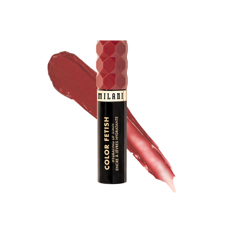 Milani Color Fetish front tube showing shade and packaging benefit