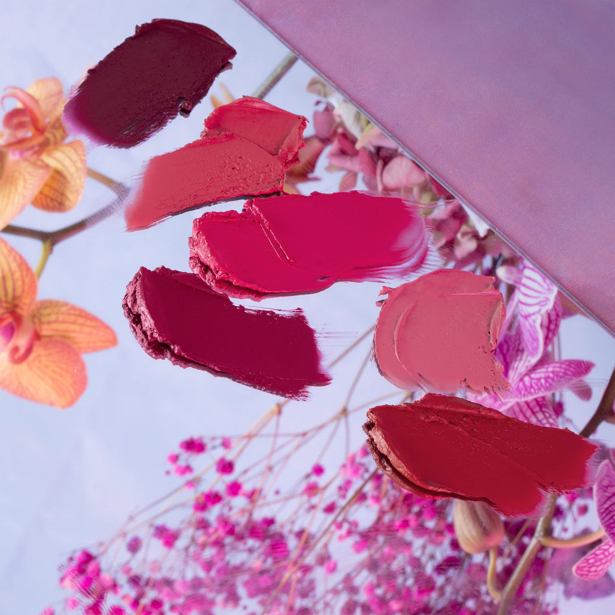 Milani in a makeup bag lifestyle shot showing travel-ready convenience